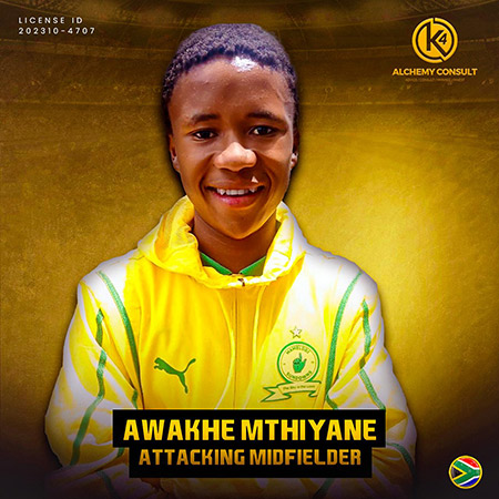 Awakhe Mthiyane, Awakhe Mthiyane – Attacking Midfielder