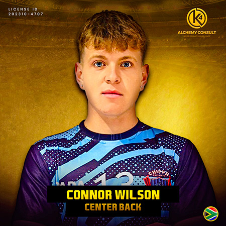 Connor Wilson- Center Back