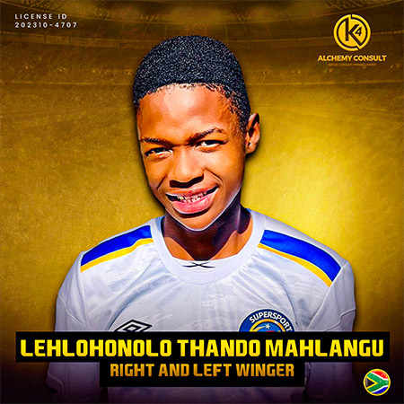 Lehlohonolo Thando Mahlangu