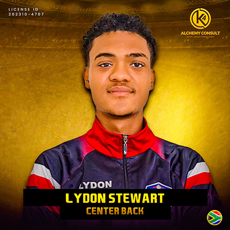 Lydon Stewart- Center Back