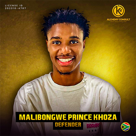 Malibongwe Prince Khoza – Defender