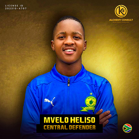 Mvelo Heliso – Central Defender