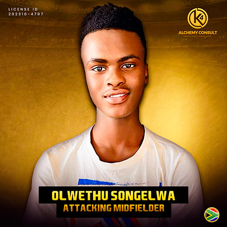 Olwethu Songelwa – Attacking Midfielder