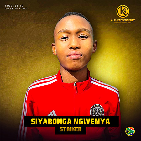 Siyabonga Ngwenya- Striker
